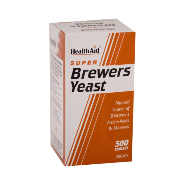 Health Aid Brewers Yeast 500 ταμπλέτες
