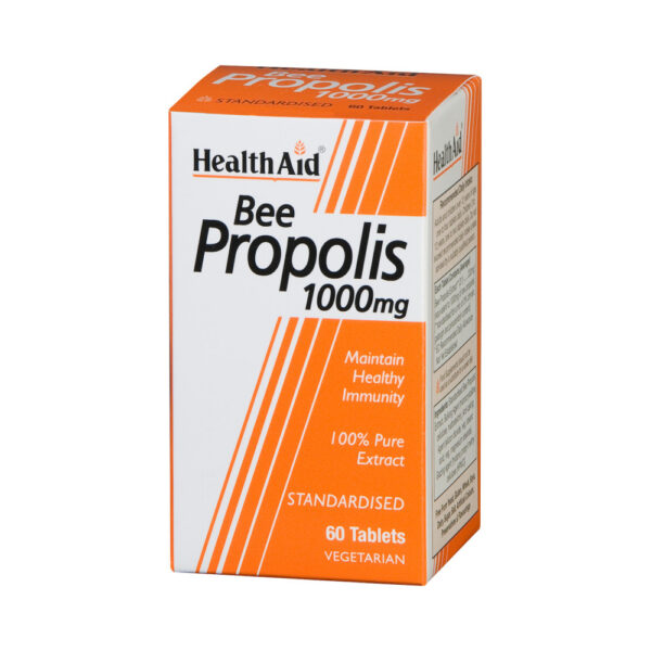 Health Aid Bee Propolis 1000mg 60 ταμπλέτες
