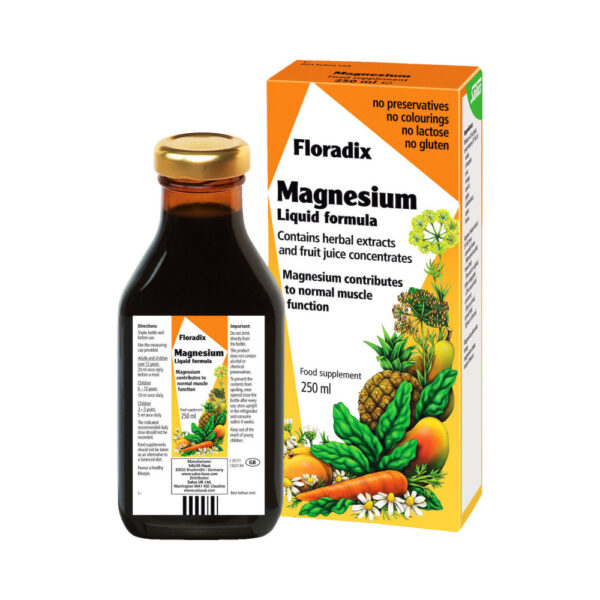 Salus Haus Floradix Magnesium Liquid Formula 250ml