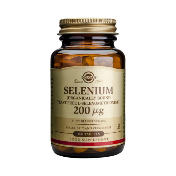 Solgar Selenium 200mcg 100 ταμπλέτες