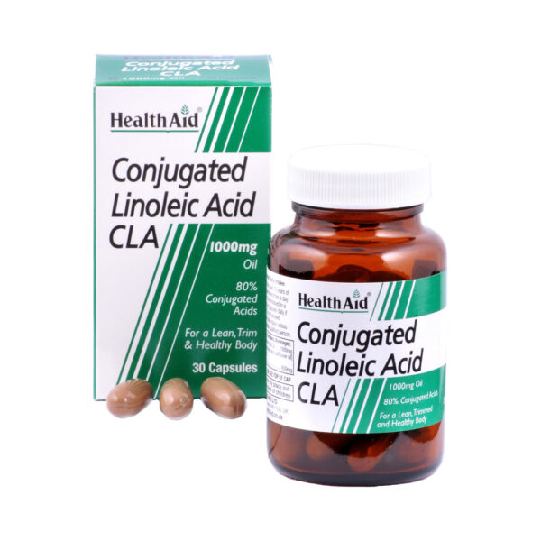 Health Aid Conjugated Linoleic Acid CLA Συμπλήρωμα Διατροφής 1000mg 30 κάψουλες