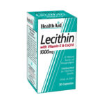 Health Aid Lecithin with Vitamin E & Q10 Συμπλήρωμα Διατροφής με Λεκιθίνη 1000mg 30 κάψουλες - Image 2