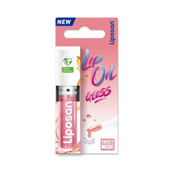 Liposan Gloss Lip Oil με Χρώμα Sweet Nude 5.1gr