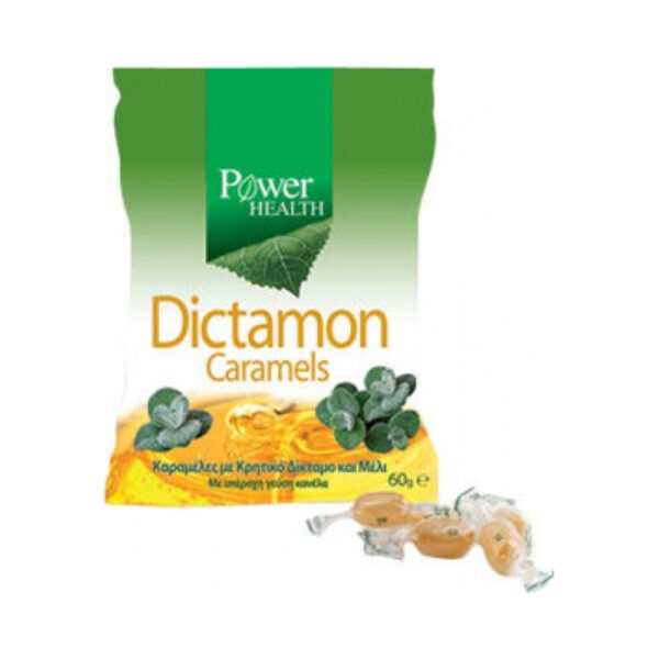 Power Health Dictamon Καραμέλες χωρίς Γλουτένη Κανέλα 60gr
