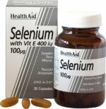 Health Aid Selenium 100mg & Vitamin E 30 κάψουλες - Image 2
