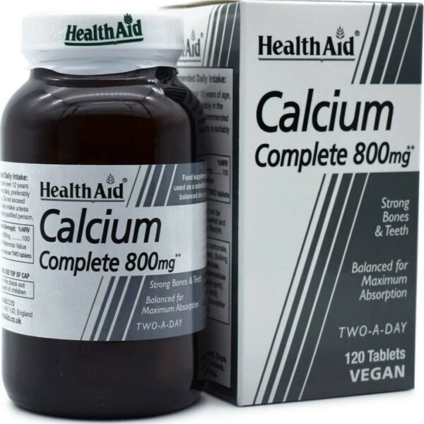 Health Aid Calcium Complete 800mg 120 ταμπλέτες