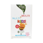 Power Of Nature Multi Kids Stevia Βιταμίνη για Ενέργεια & Ανοσοποιητικό Φράουλα 30 μασώμενες ταμπλέτες - Image 2