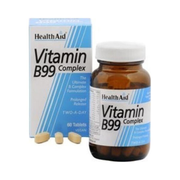 Health Aid B 99 Complex Βιταμίνη 60 ταμπλέτες