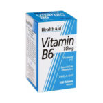 Health Aid B6 Vitamin Βιταμίνη 100mg 90 ταμπλέτες - Image 3
