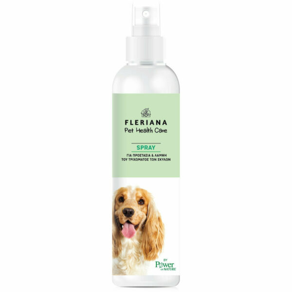 Power Health Fleriana Pet Health Care Spray για την Προστασία & Λάμψη του Τριχώματος Πράσινο Μήλο 250ml