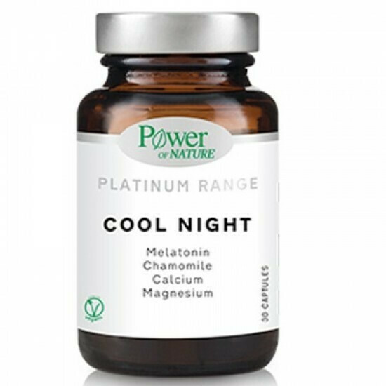 Power Of Nature Platinum Range Cool Night Συμπλήρωμα για τον Ύπνο 30 κάψουλες - Image 1