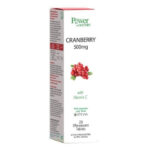 Power Of Nature Cranberry με Βιταμίνη C & Στέβια 20 αναβράζοντα δισκία