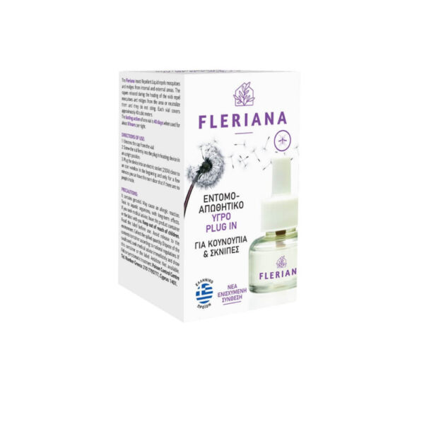 Fleriana Plug in Ανταλλακτικό Υγρό για Κουνούπια 30ml